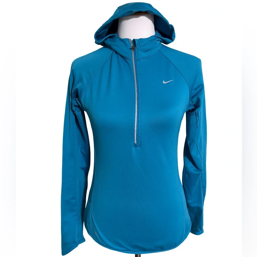 Nike Teal Hooded Jacket